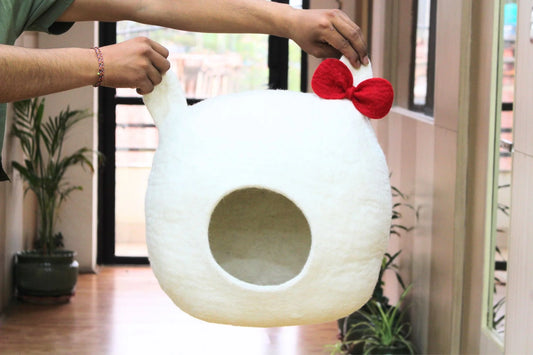 Catpod bunny bow wit