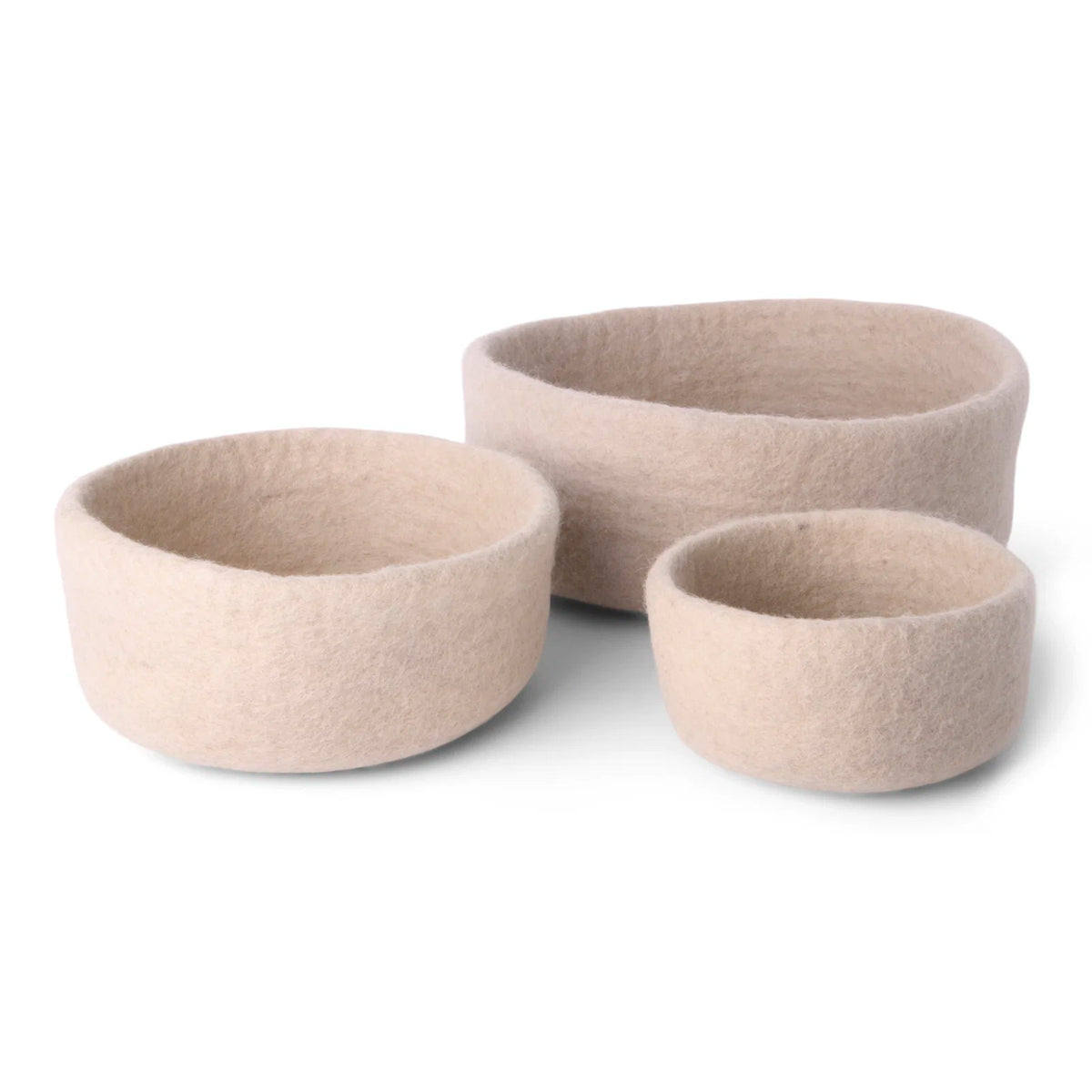 Mand beige set van 3