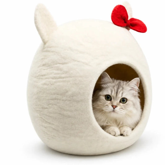 Catpod bunny bow wit