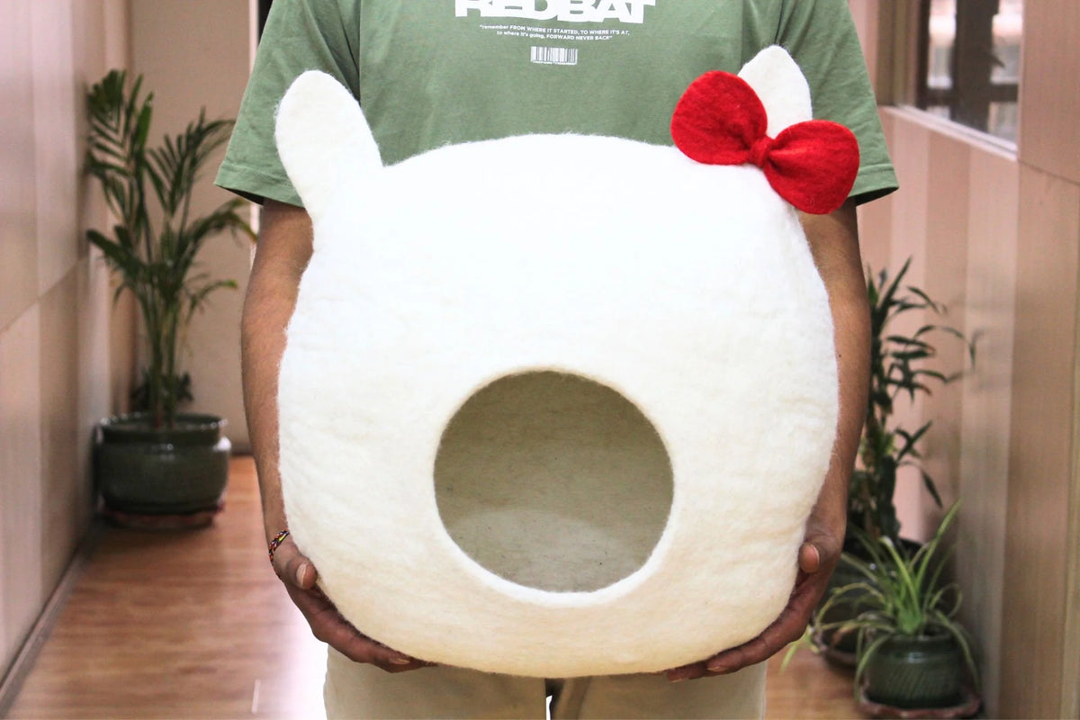 Catpod bunny bow wit