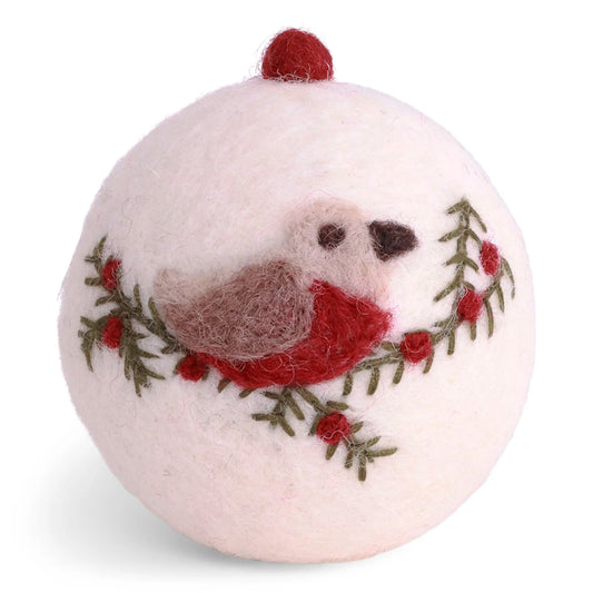 Kerstbal vogel