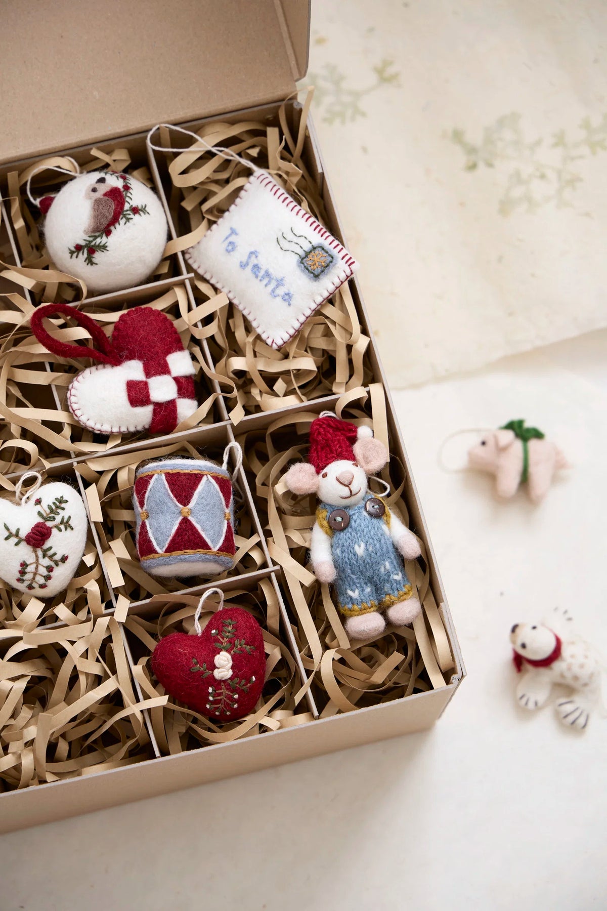 Kerstbal vogel
