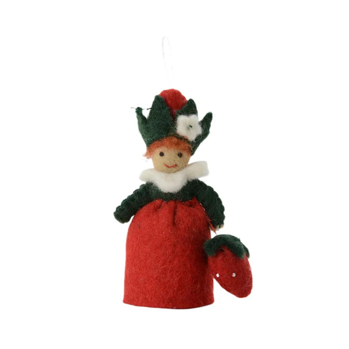 Elfje met aardbei