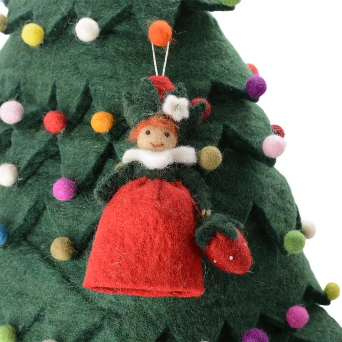 Elfje met aardbei