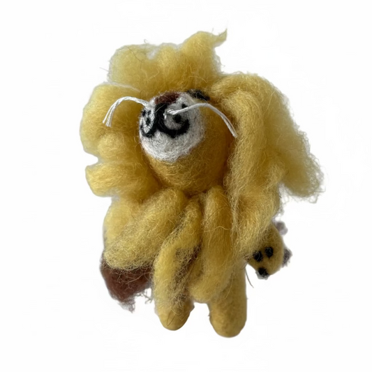 Vingerpop leeuw