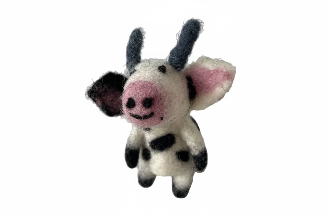 Vingerpop koe