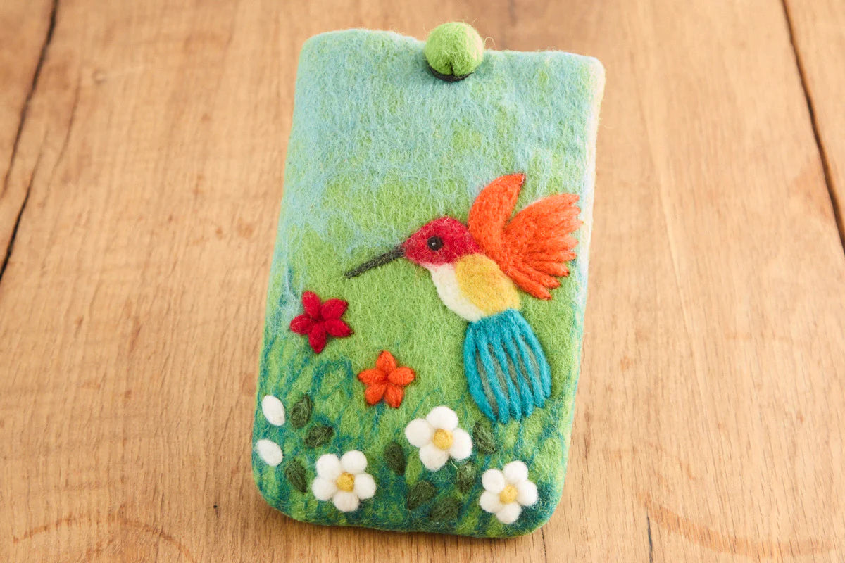 Telefoonhoes kolibrie